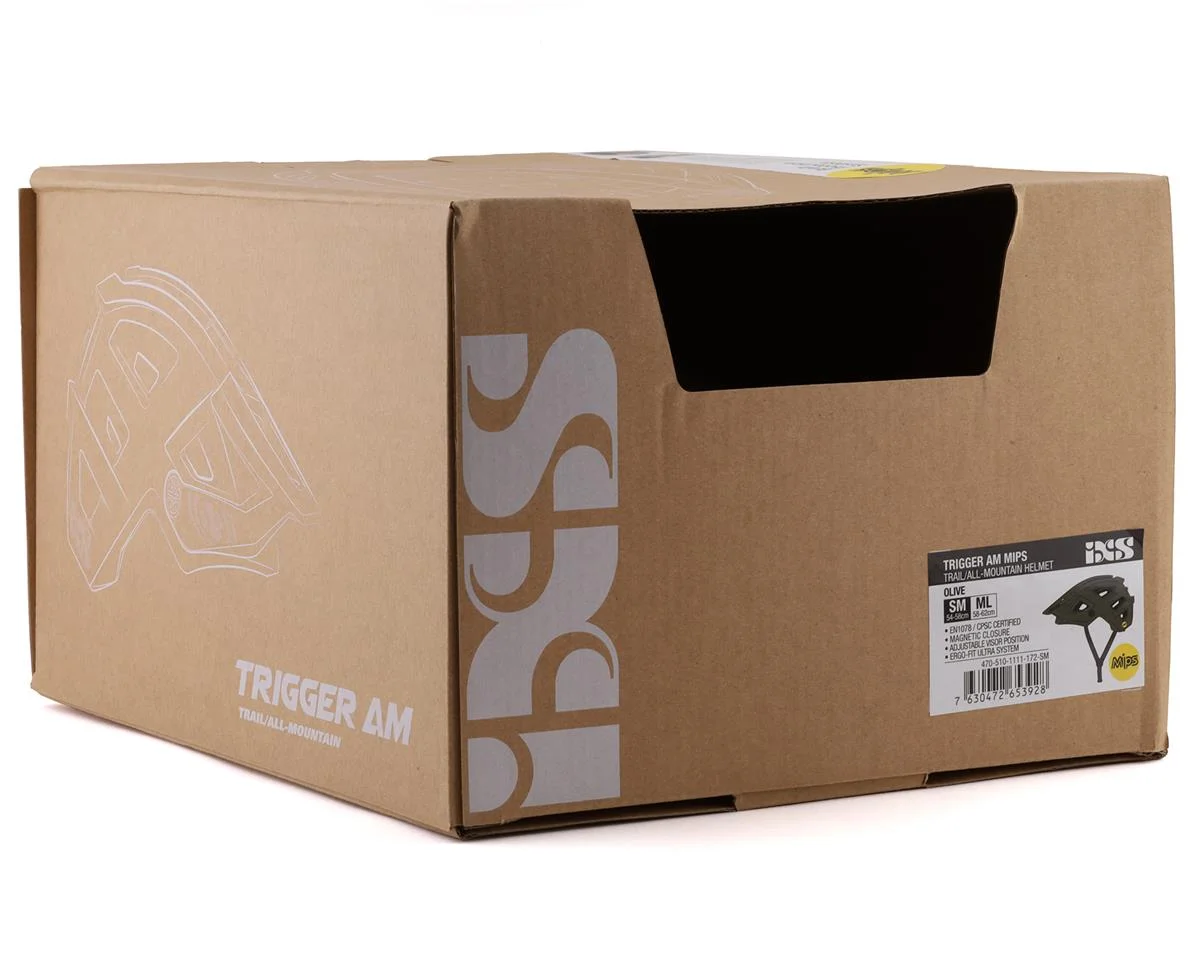 iXS Trigger AM MIPS Helmet (Olive) (M/L) - view 4